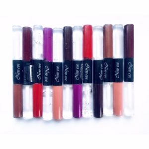 12pc MIXED colour Lip Perfector, 2 in 1 MATT lipgloss and prime/plump lipgloss