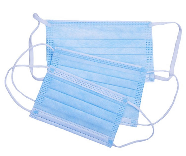 10pc High-quality 3ply Disposable Non-Woven Face Mask Respiration UK